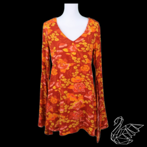 Cider “The Stevie Mini Dress” in Blossom Floral